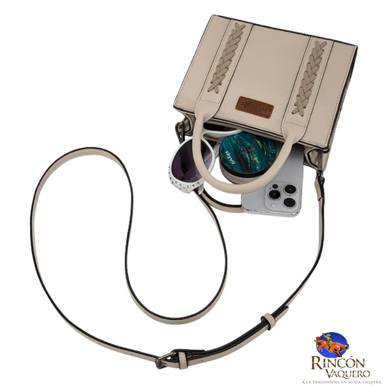 Bolsa Mini Wrangler Beige Liso