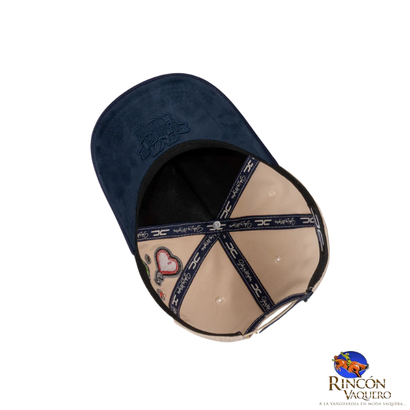 Gorra JC Hats Money Love Beige Blue