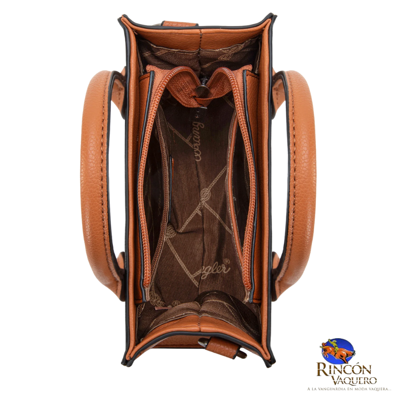 Bolsa Mini Wrangler Café Liso
