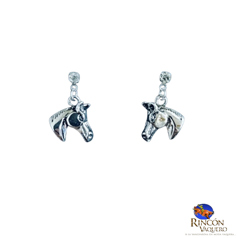 Aretes Horse Head
