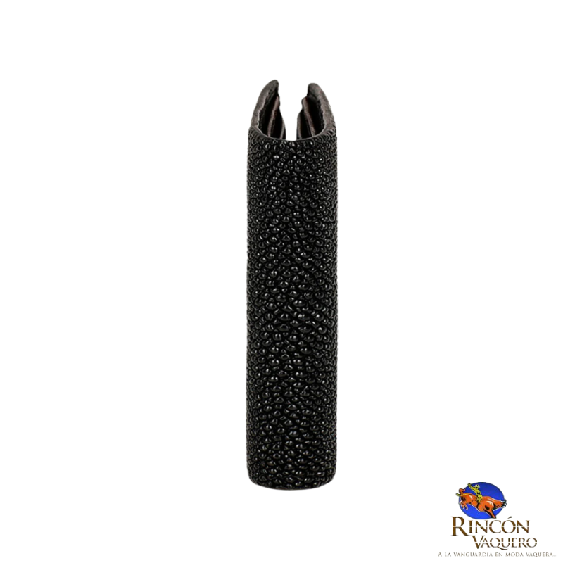 Cartera Caballero Cuadra Mantarraya Negro