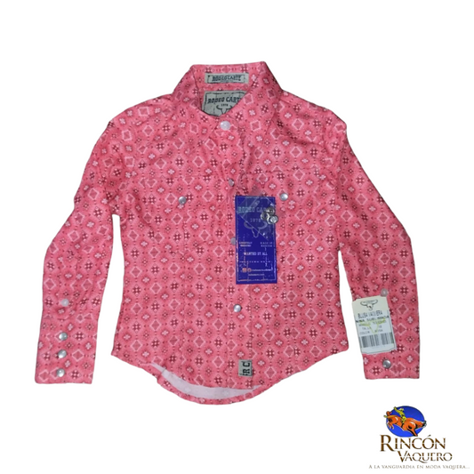Camisa Rodeo Carte para niña