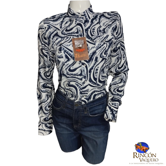 Camisa Rodeo Carte para dama