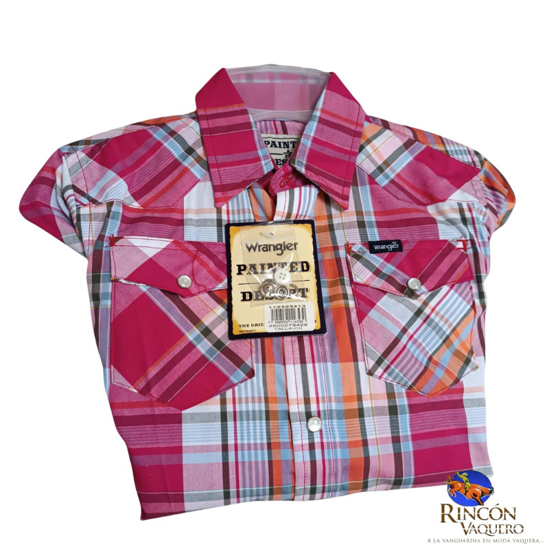 Camisa vaquera Wrangler para niña