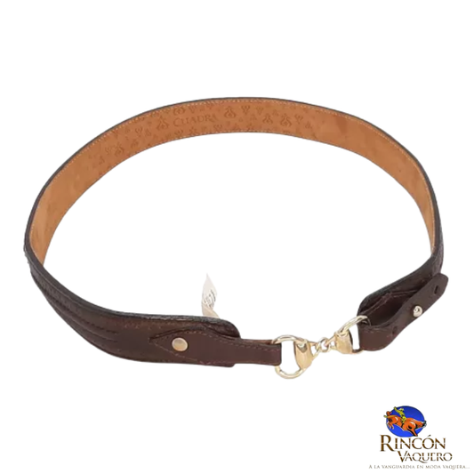 Cinturón para dama en piel genuina