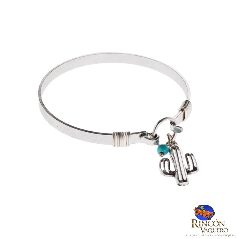 Collar y aretes en set M&F Cactus