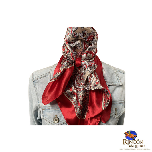 Mascada Rodeo Drive Concho Classic Paisley para dama
