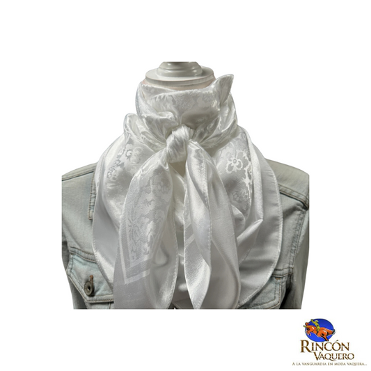 Mascada Rodeo Drive White Jacquard para dama