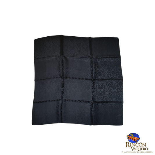Mascada Seda Jacquard Black para dama