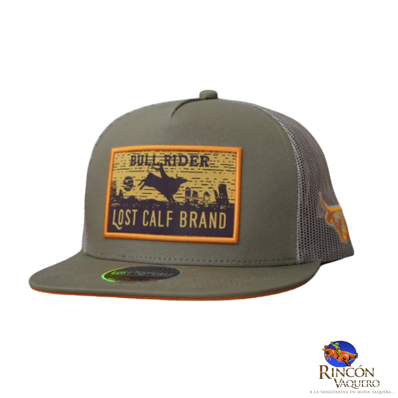 Gorra Lost Calf Bullrider Tan Flat