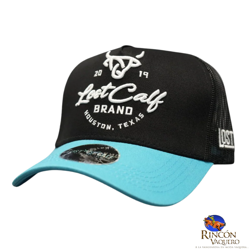 Gorra Lost Calf Dusthorn Black Blue A Frame