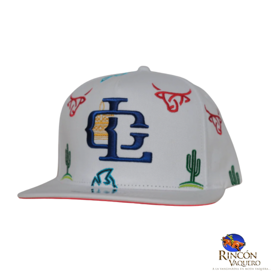 Gorra Lost Calf Lucky white