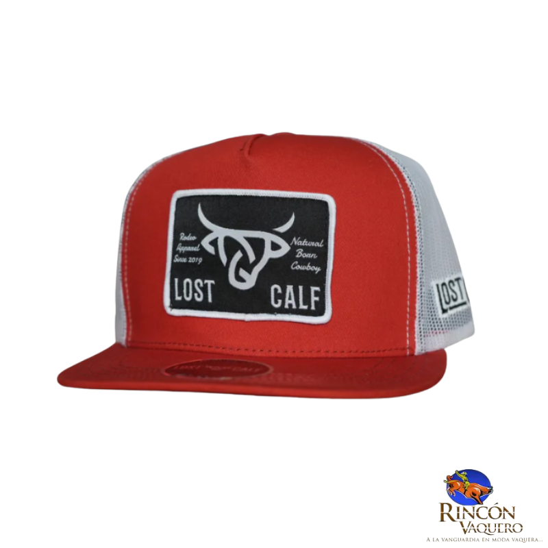 Gorra Lost Calf Plate Barn Flat