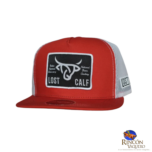 Gorra Lost Calf Plate Barn Flat