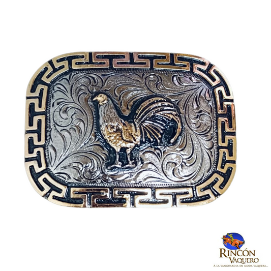 Hebilla Ranch Brand Trofeo de gallo