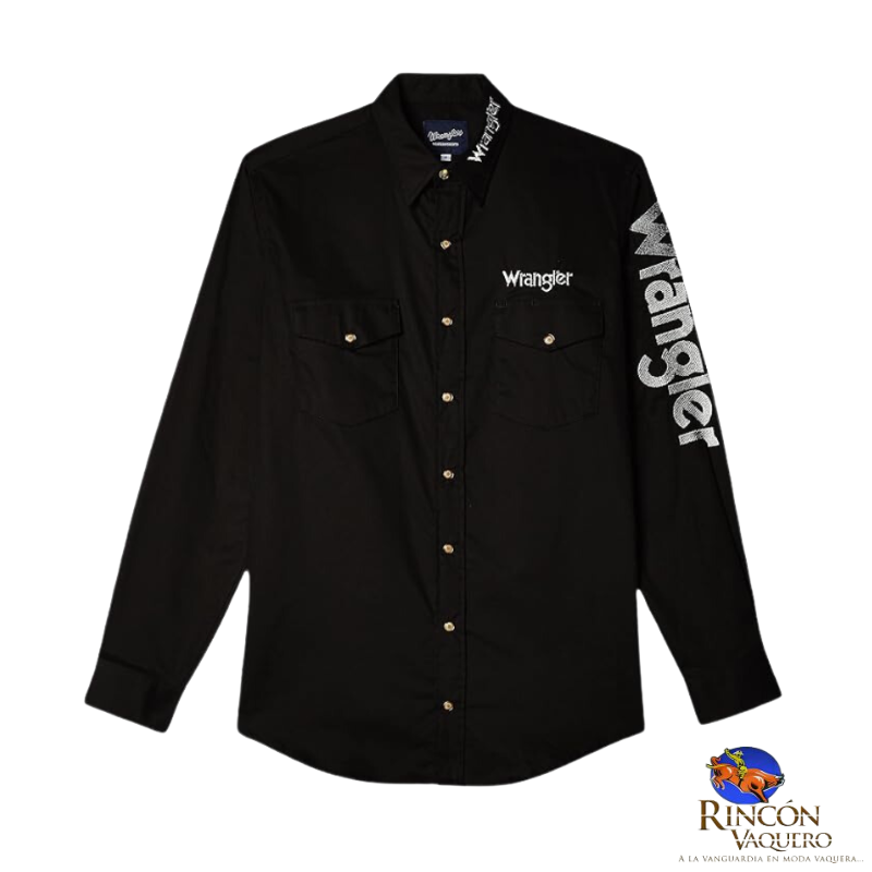 Camisa Logos Wrangler para niño