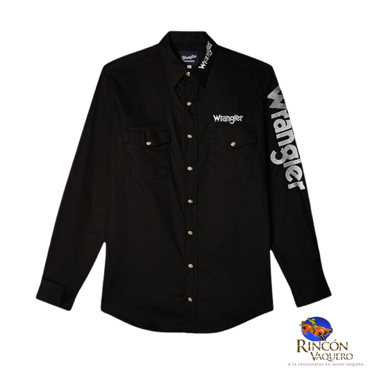 Camisa Logos Wrangler para niño