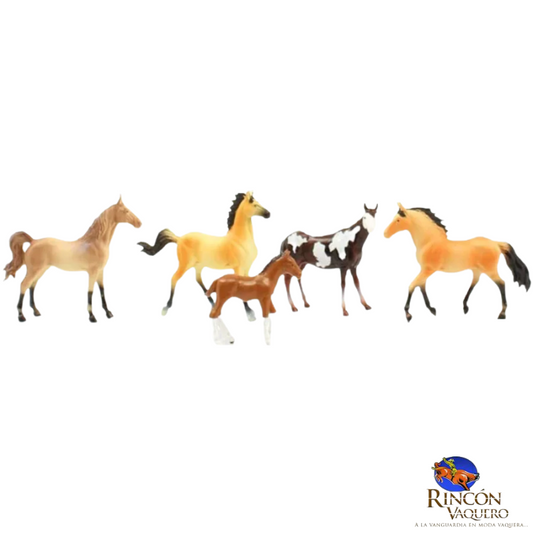 Juguete M&F Western Products 5 Caballos
