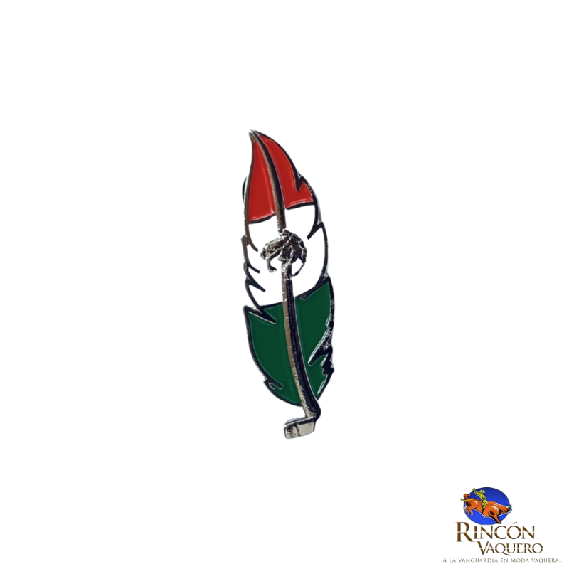 Pin Pluma Tricolor