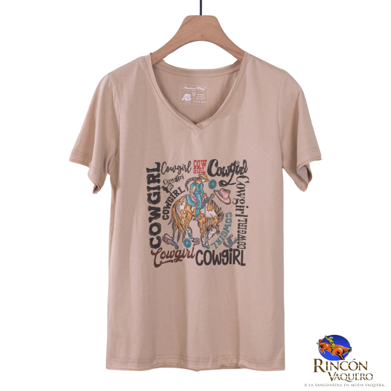 Playera American Bling para ama