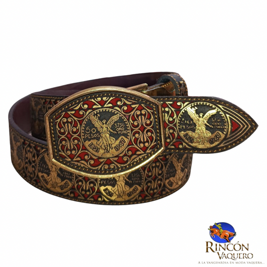 Cinturón Authentic en laser para caballero