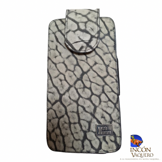 Funda para celular Mario Montana en cuello toro