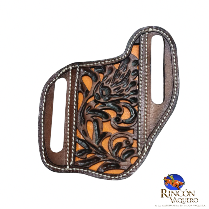 Funda para navaja Tony Dilaz cincelada