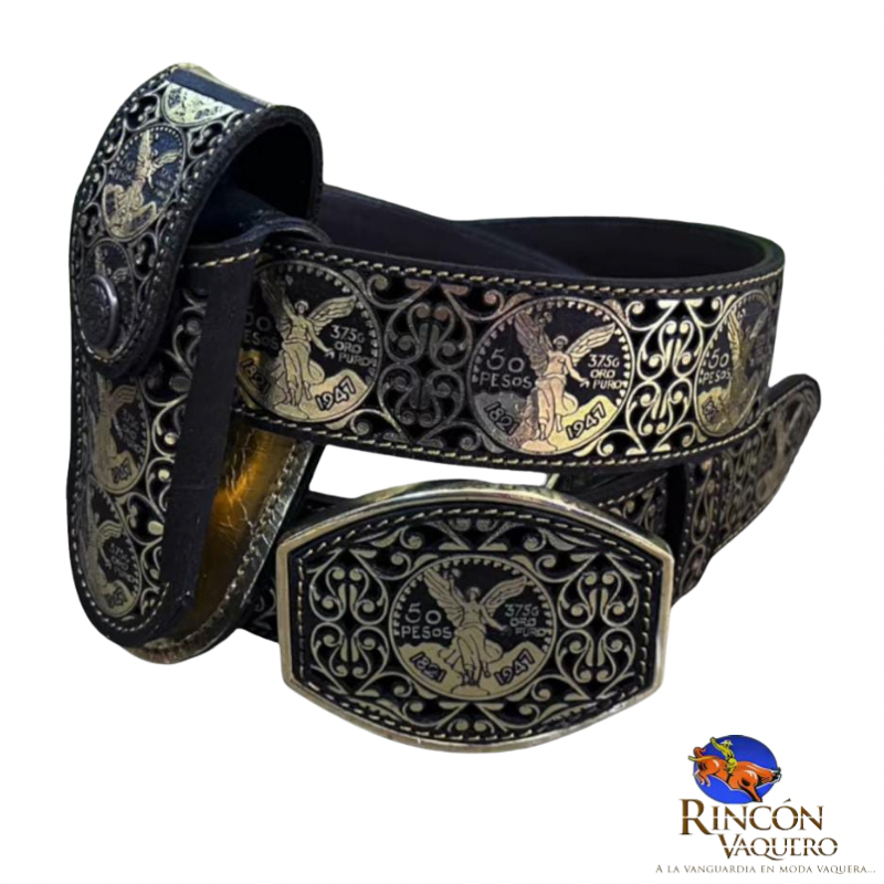 Cinturón Authentic en laser para caballero