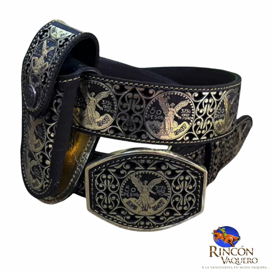 Cinturón Authentic en laser para caballero