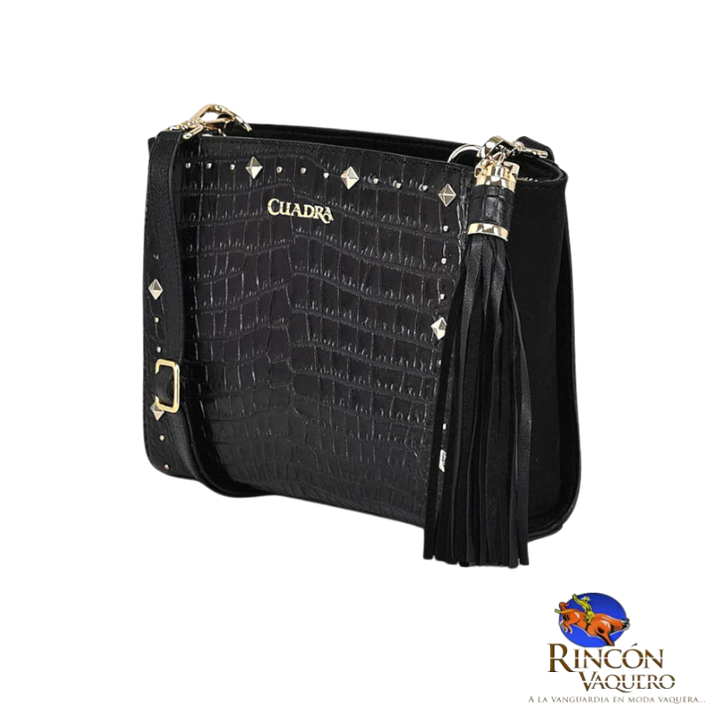 Crossbody en piel genuina de moreleti para dama