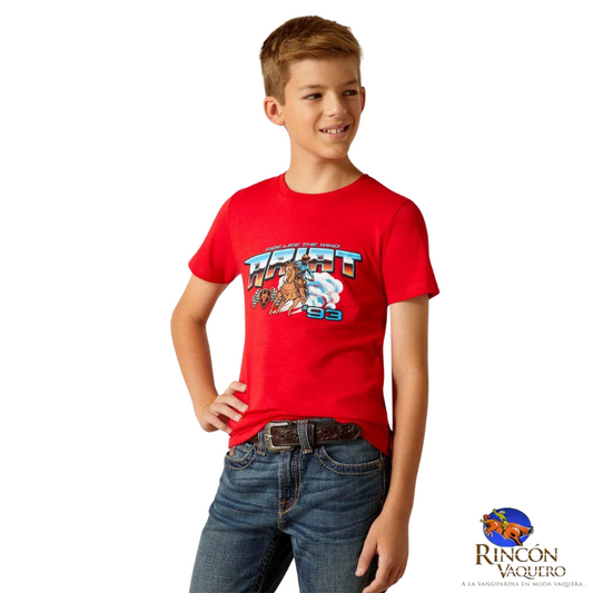 Playera Ariat para niño