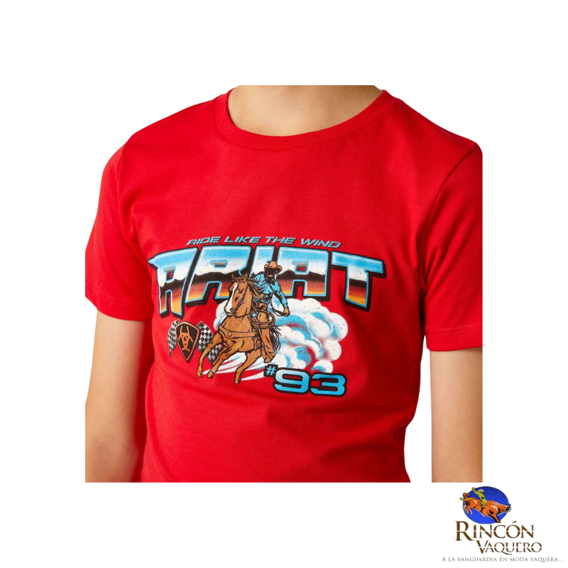 Playera Ariat para niño