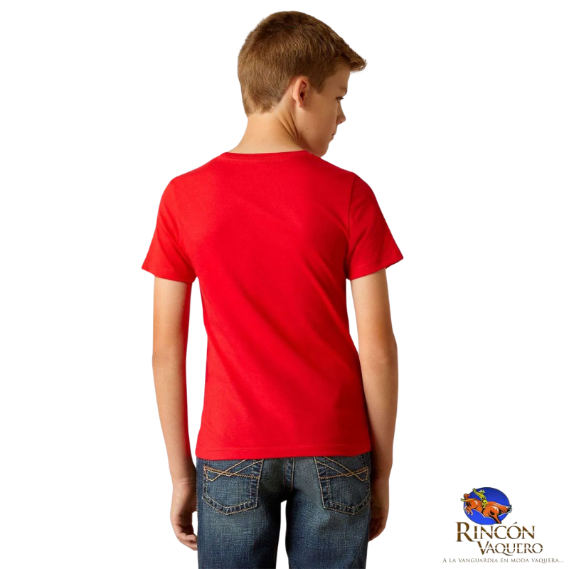 Playera Ariat para niño