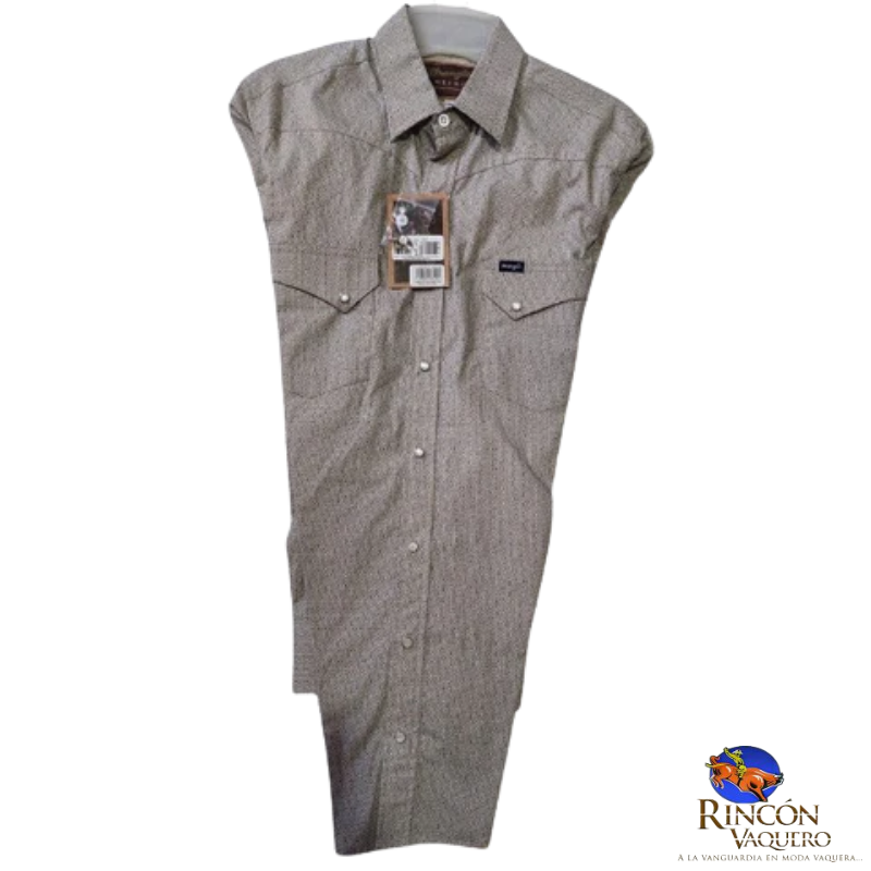Camisa Vaquera Wrangler caballero 20 Extreme Slim Manga Larga 846