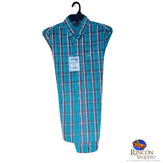 Camisa vaquera Wrangler hombre manga larga 147M