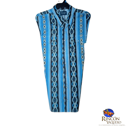 Camisa vaquera Wrangler caballero regular manga larga 632