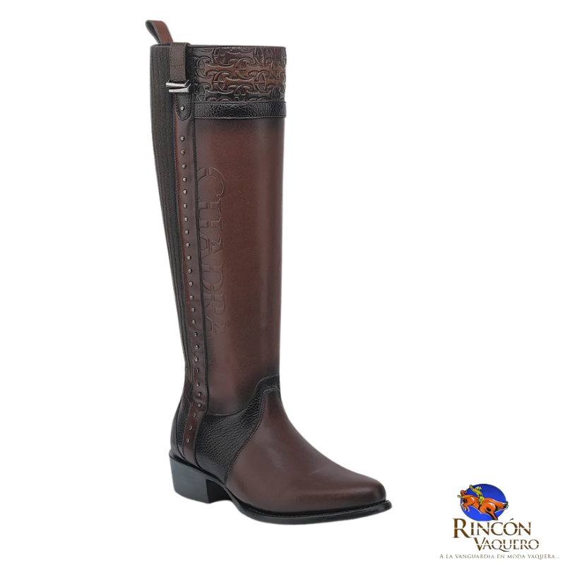 Bota casual en piel genuina para dama