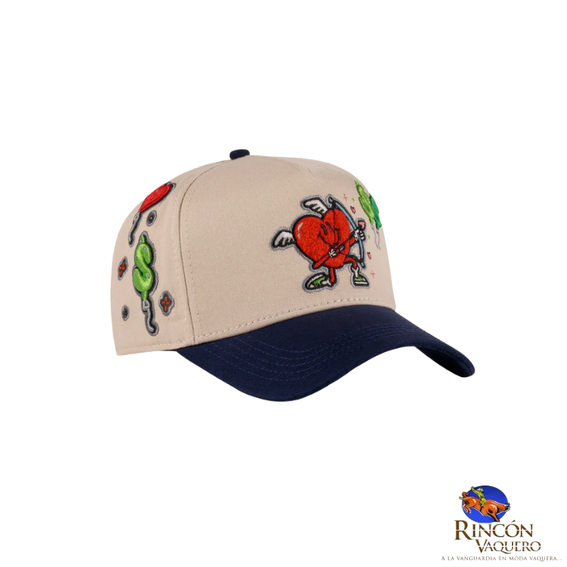 Gorra JC Hats Money Love Beige Blue