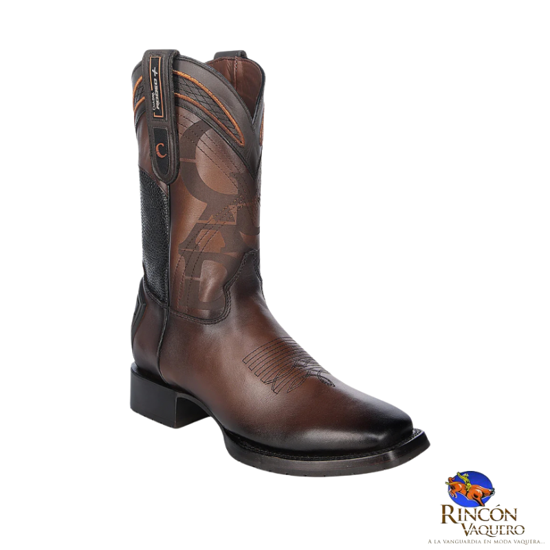Bota para caballero en piel genuina de res crus Maple