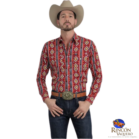 Camisa vaquera Wrangler caballero checotah 992