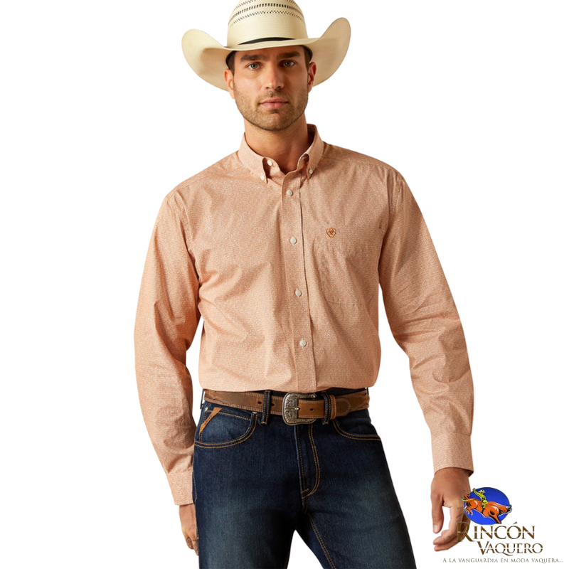Camisa para caballero wrinkle free brisen corte clásico