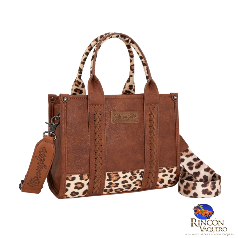 Bolsa Wrangler Animal Print Cafe