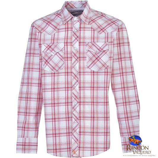 Camisa vaquera Wrangler hombre manga larga 77R