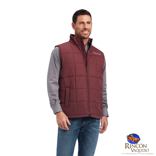 Chaleco Ariat Crius Insulated Guinda