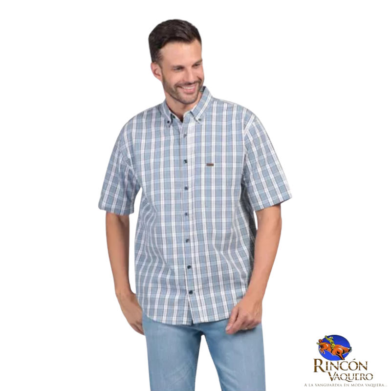 Camisa manga corta para caballero