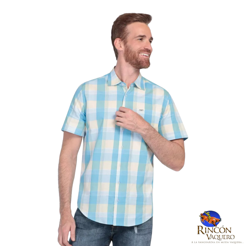 Camisa manga corta para caballero