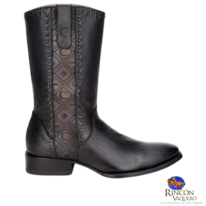 Bota para caballero en piel genuina de venado