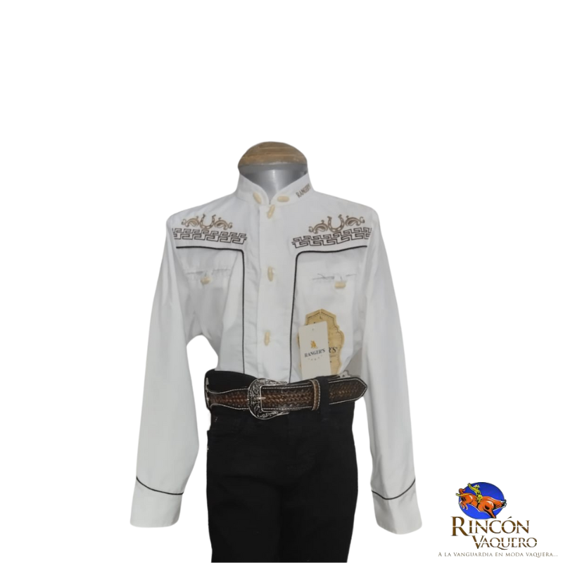 Camisa charra para niño