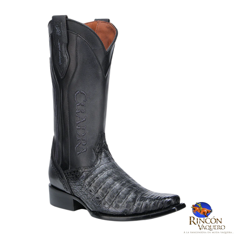 Bota tradicional en piel genuina de fuscus para caballero