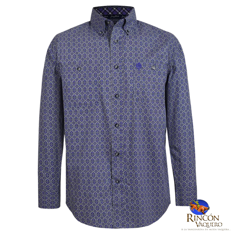 Camisa Vaquera Wrangler Hombre Manga Larga P711